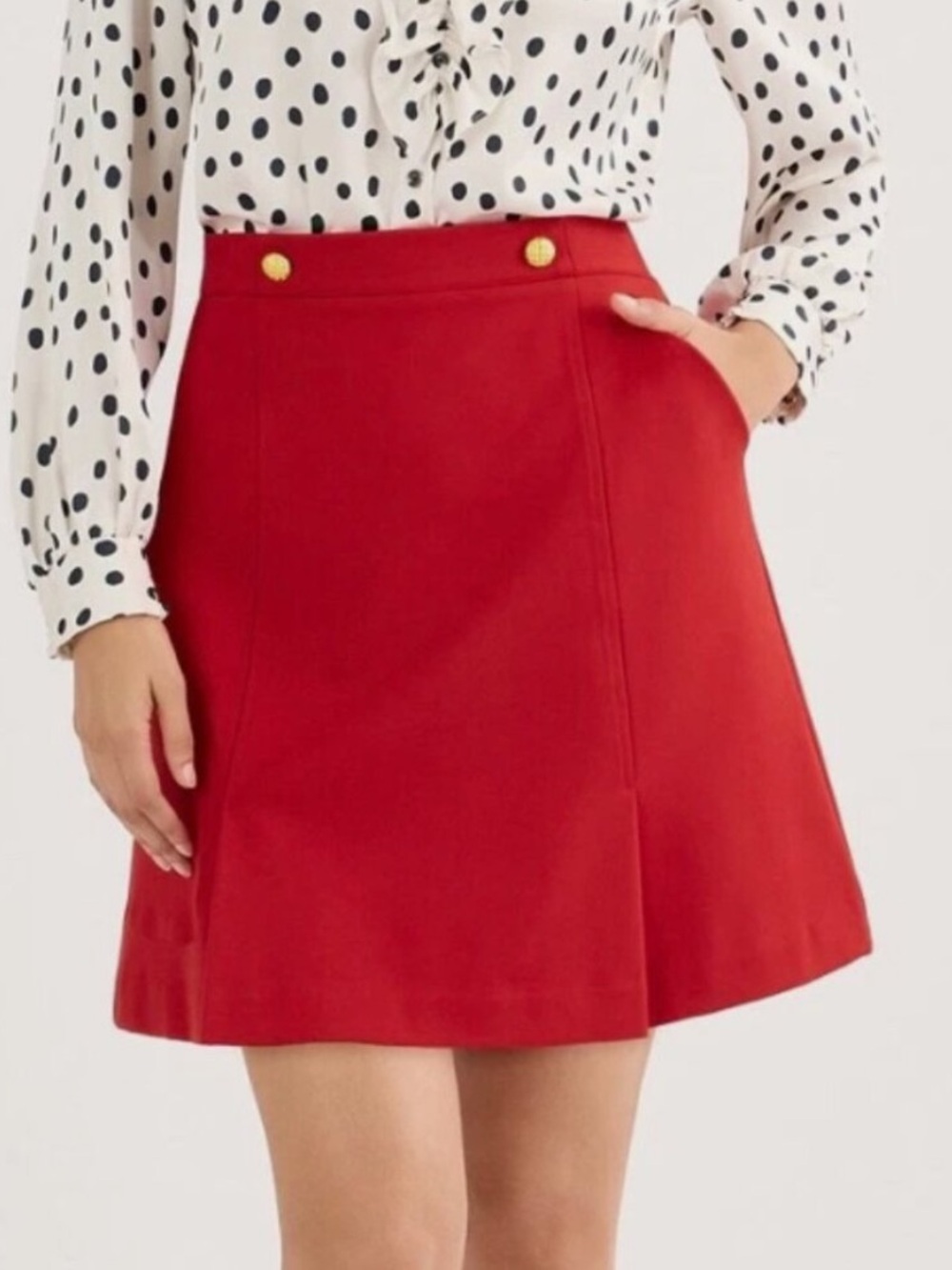 Cabi Broadcast A-Line Skirt